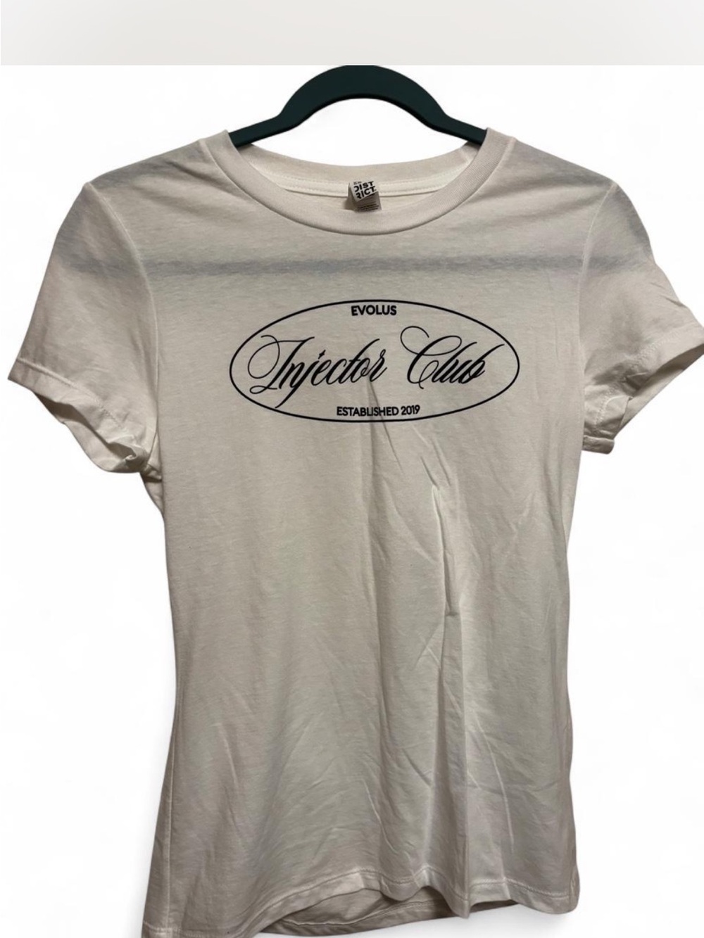 EVOLUS Injector Club White Graphic Tee